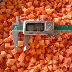 जमे हुए घन गाजर